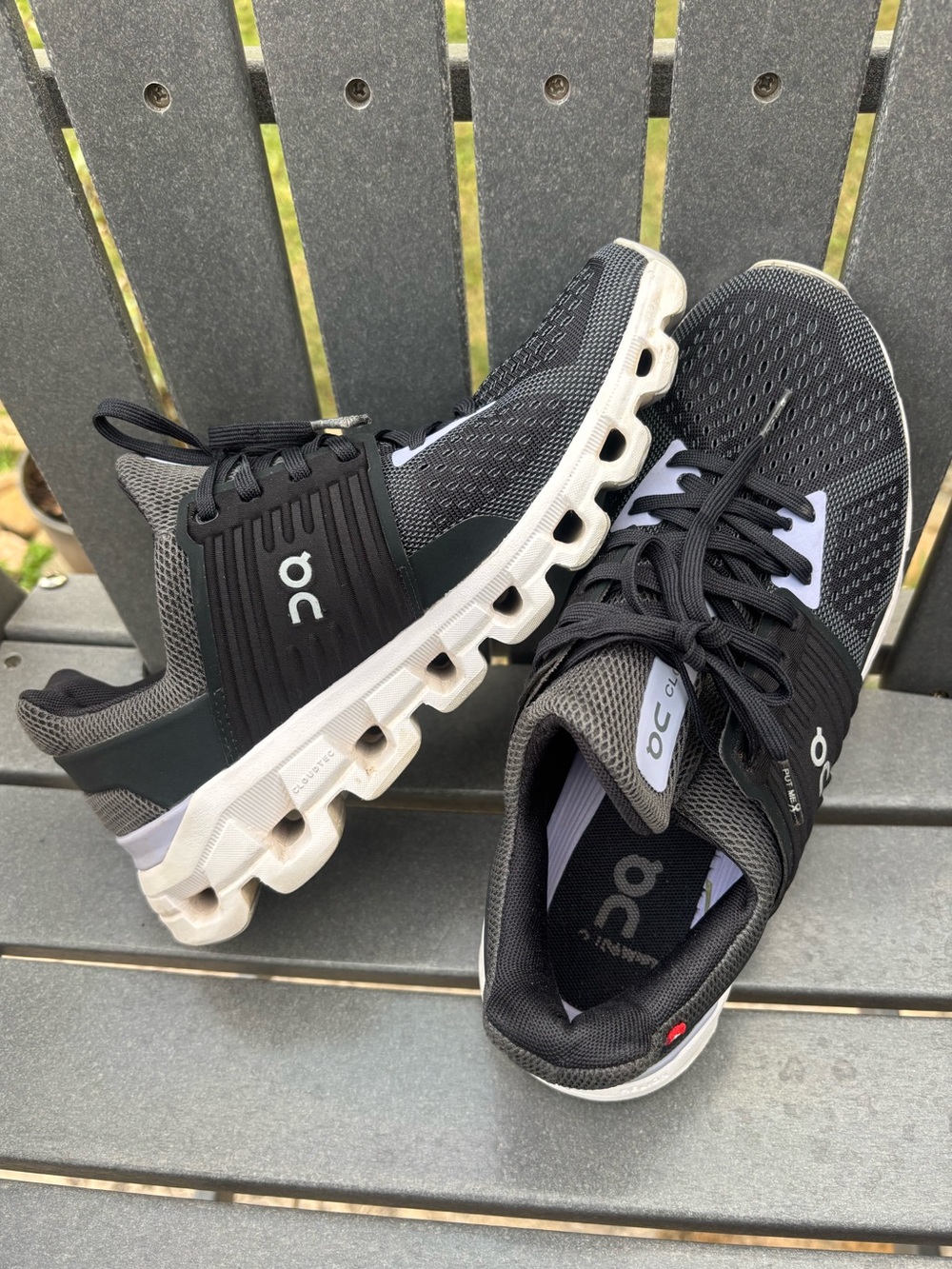On Clouds tennis shoes